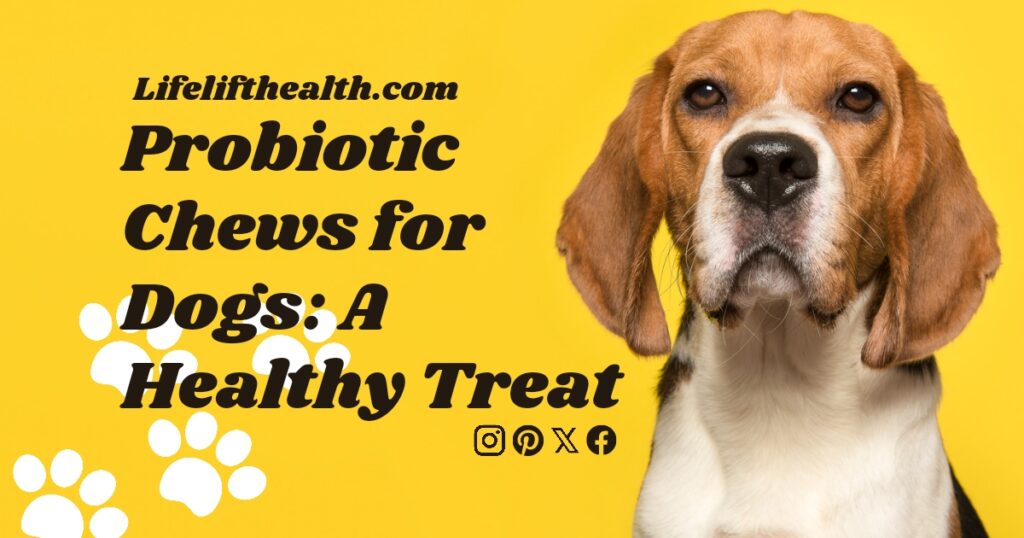 Probiotic Chews for Dogs: A Healthy Treat