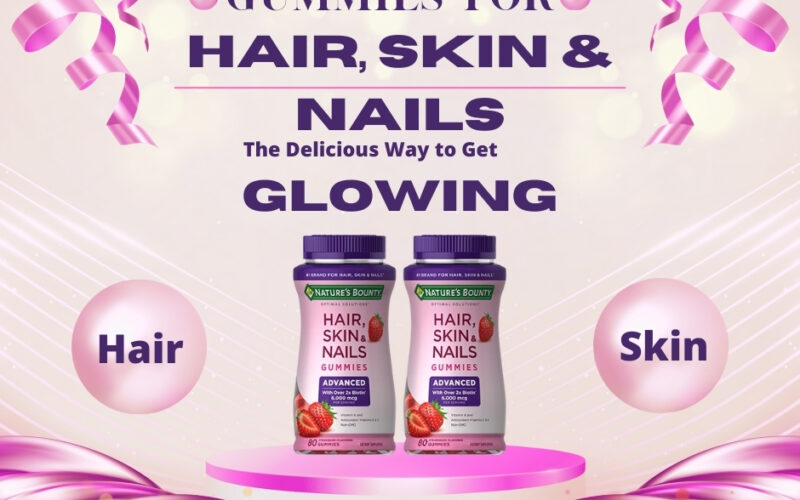 Gummies for Hair, Skin & Nails: The Delicious Way to Get Glowing